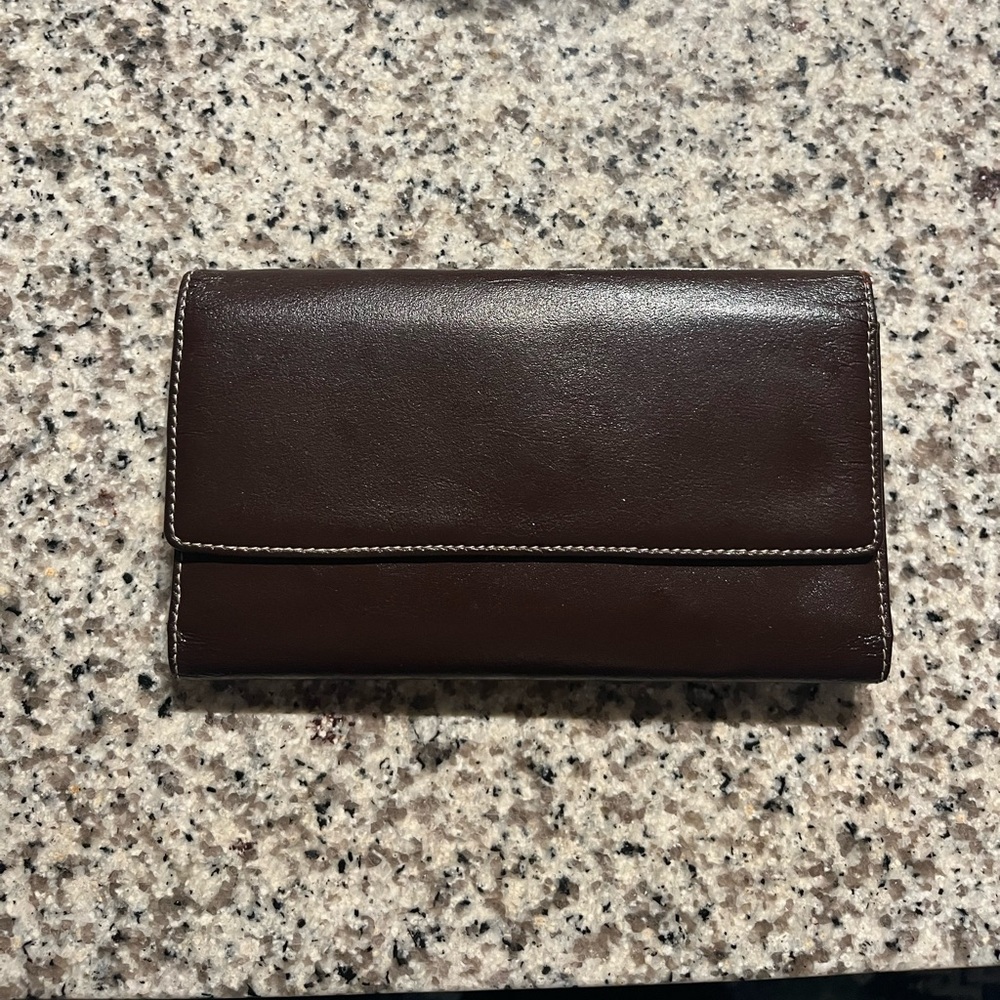 Vintage brown wallet